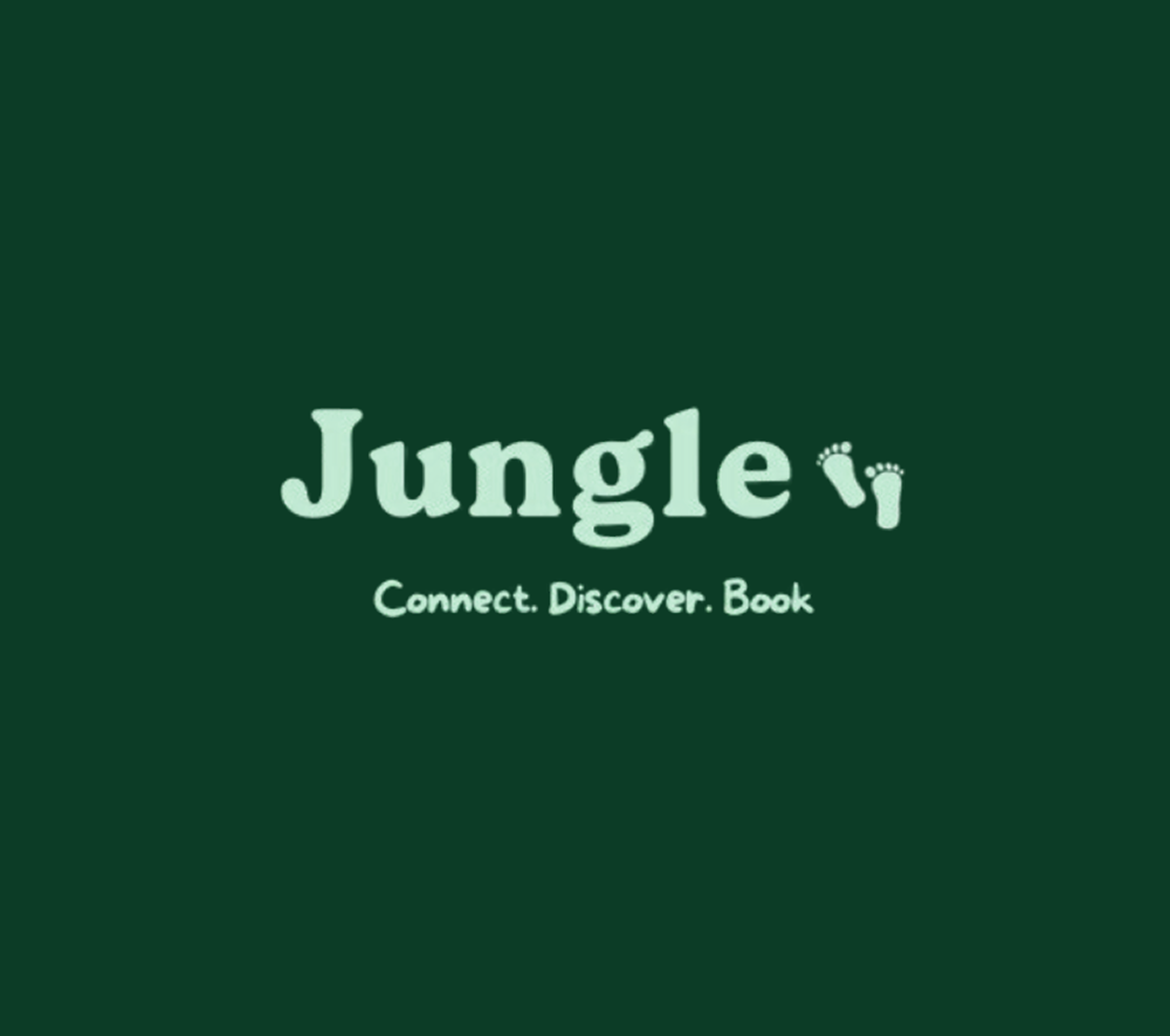 Jungle logo and brand solution visual